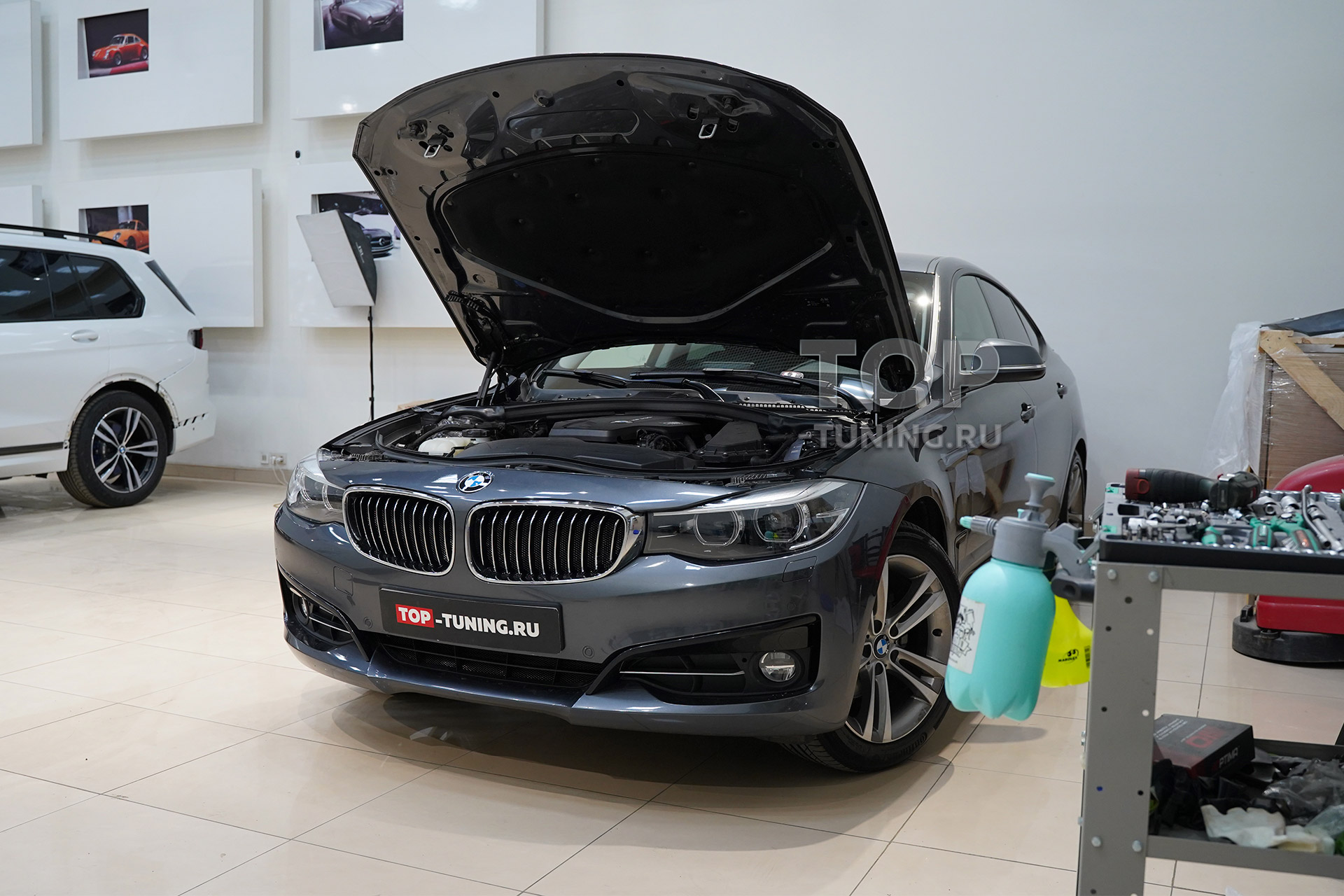 Сетка в ноздри и воздухозаборники бампера BMW 3 F30 - Обзор готовой работы 