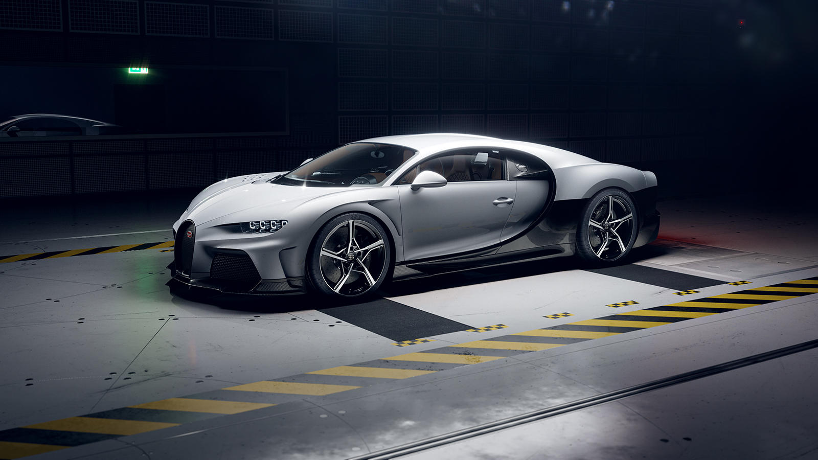 Новый Bugatti Chiron Super Sport развивает невероятную скорость.