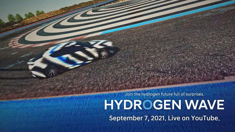 Hyundai намекает на грядущий спортивный седан с водородным двигателем