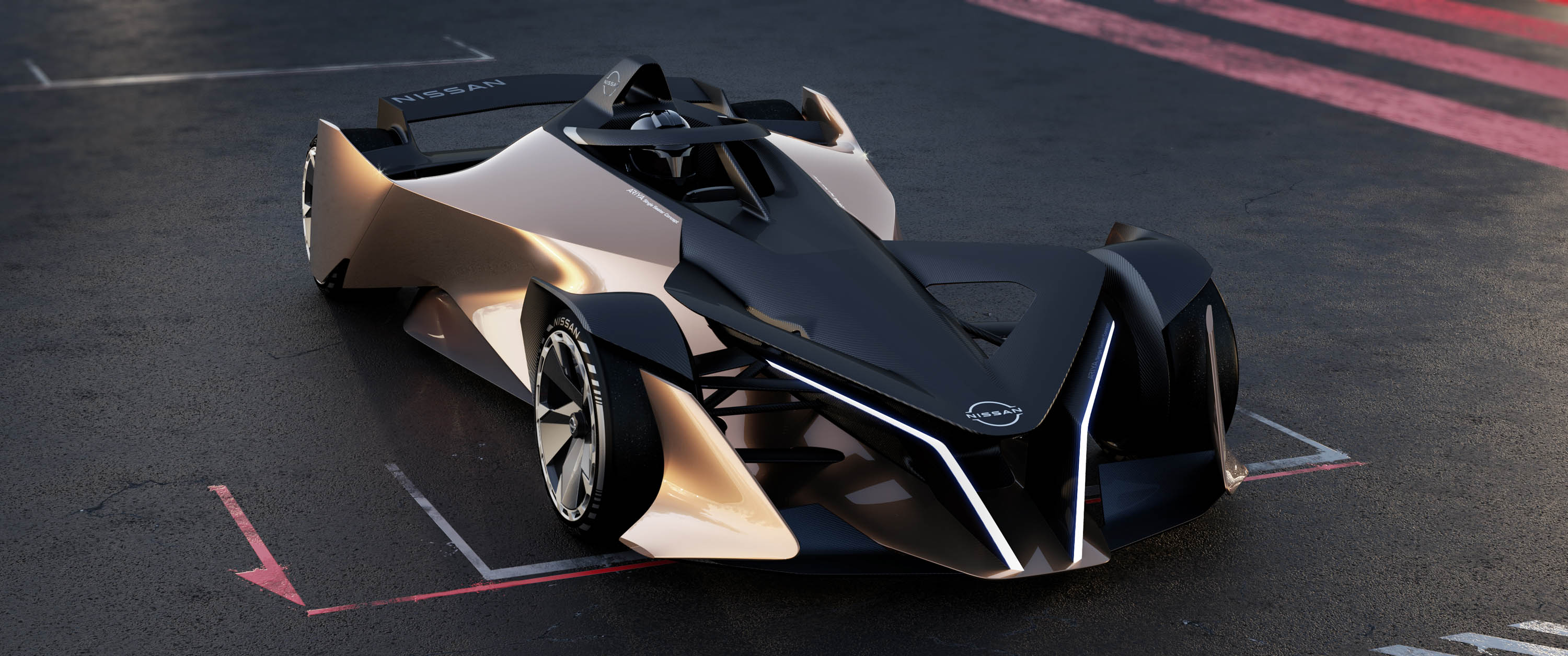Одноместный концепт Ariya исследует, как может выглядеть будущий электромобиль Nissan.