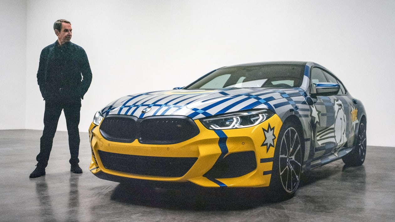 Для своего последнего партнерства с BMW Кунс создал ливрею в стиле поп-арт для 8-й серии Gran Coupe, которая, по словам компании, является самым «тщательно разработанным автомобилем», который она производила за свою 106-летнюю историю — не в последню