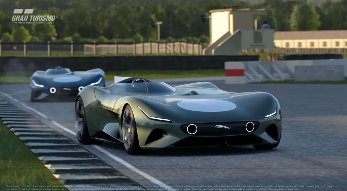 Jaguar не новичок в концептуальных автомобилях, но Vision Gran Turismo SV 2019 британского бренда — первый за семь лет. Теперь есть виртуальная версия автомобиля с откидным верхом под названием Vision Gran Turismo Roadster.