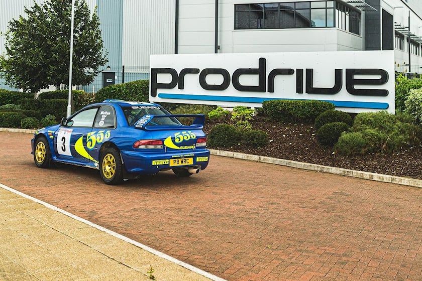 Во-первых, Prodrive много работал с Subaru. 