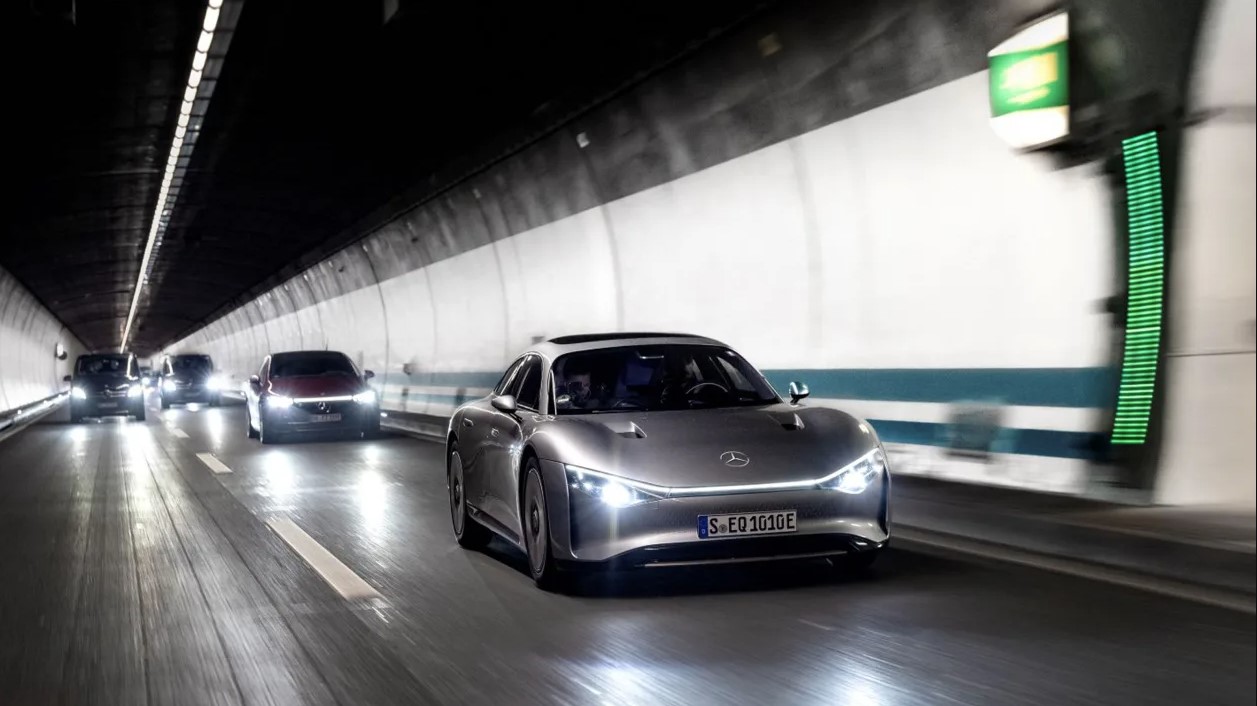 Новая полностью электрическая платформа Mercedes MMA дебютирует в 2024 году