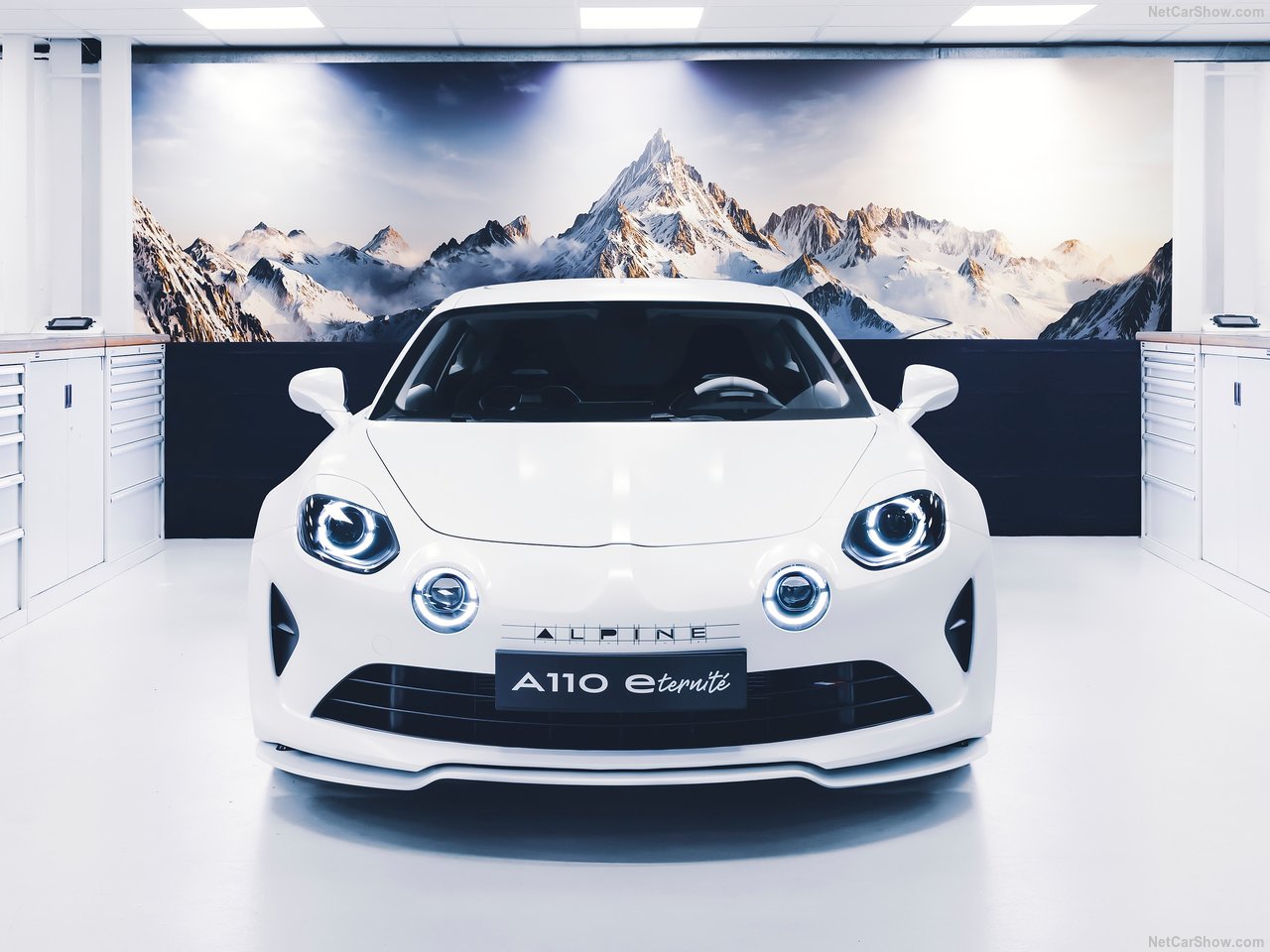 Полностью электрический концепт Alpine A110 E-ternite