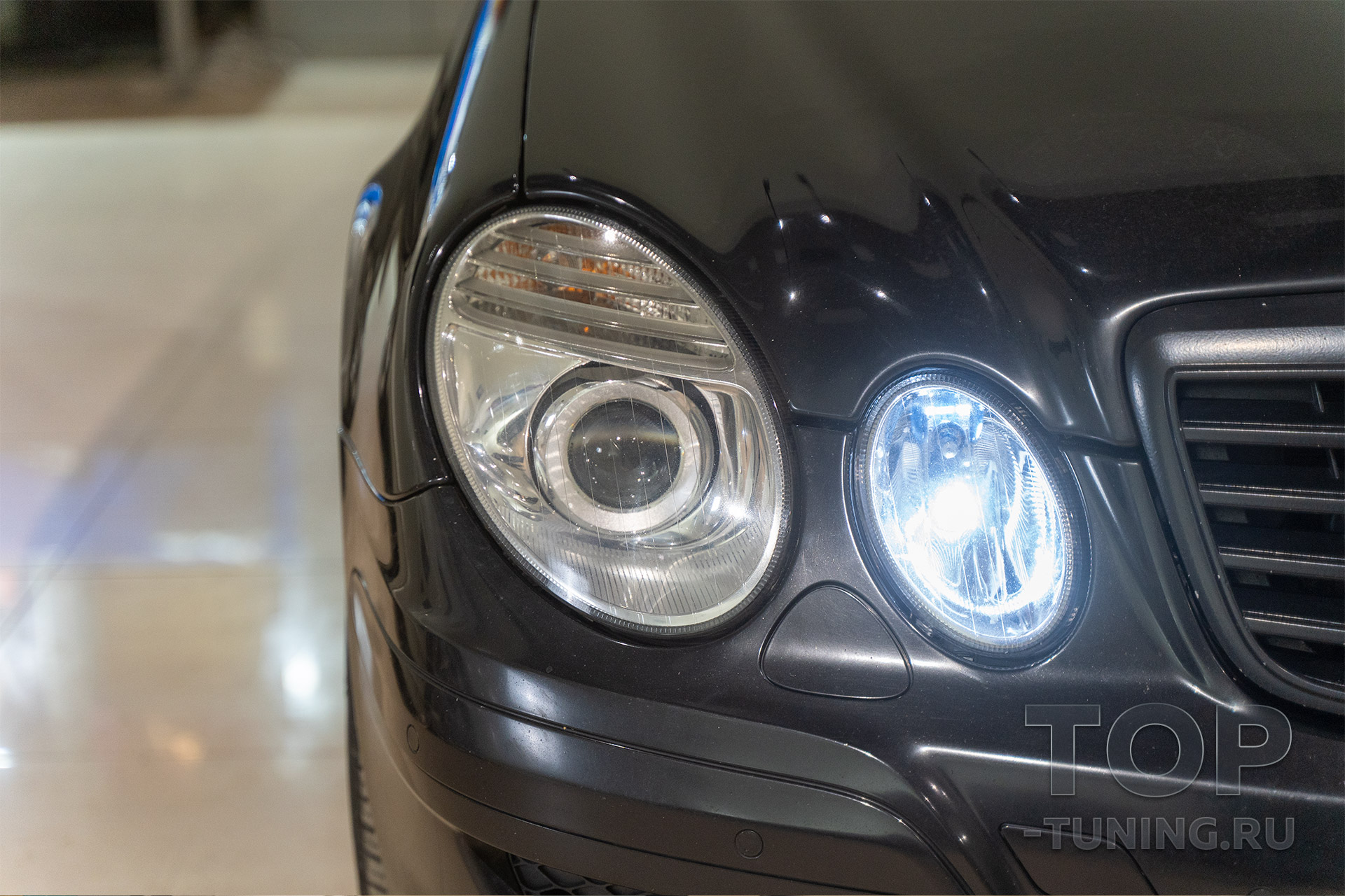 Тюнинг оптики Mercedes-Benz E W211 под ключ с гарантией 