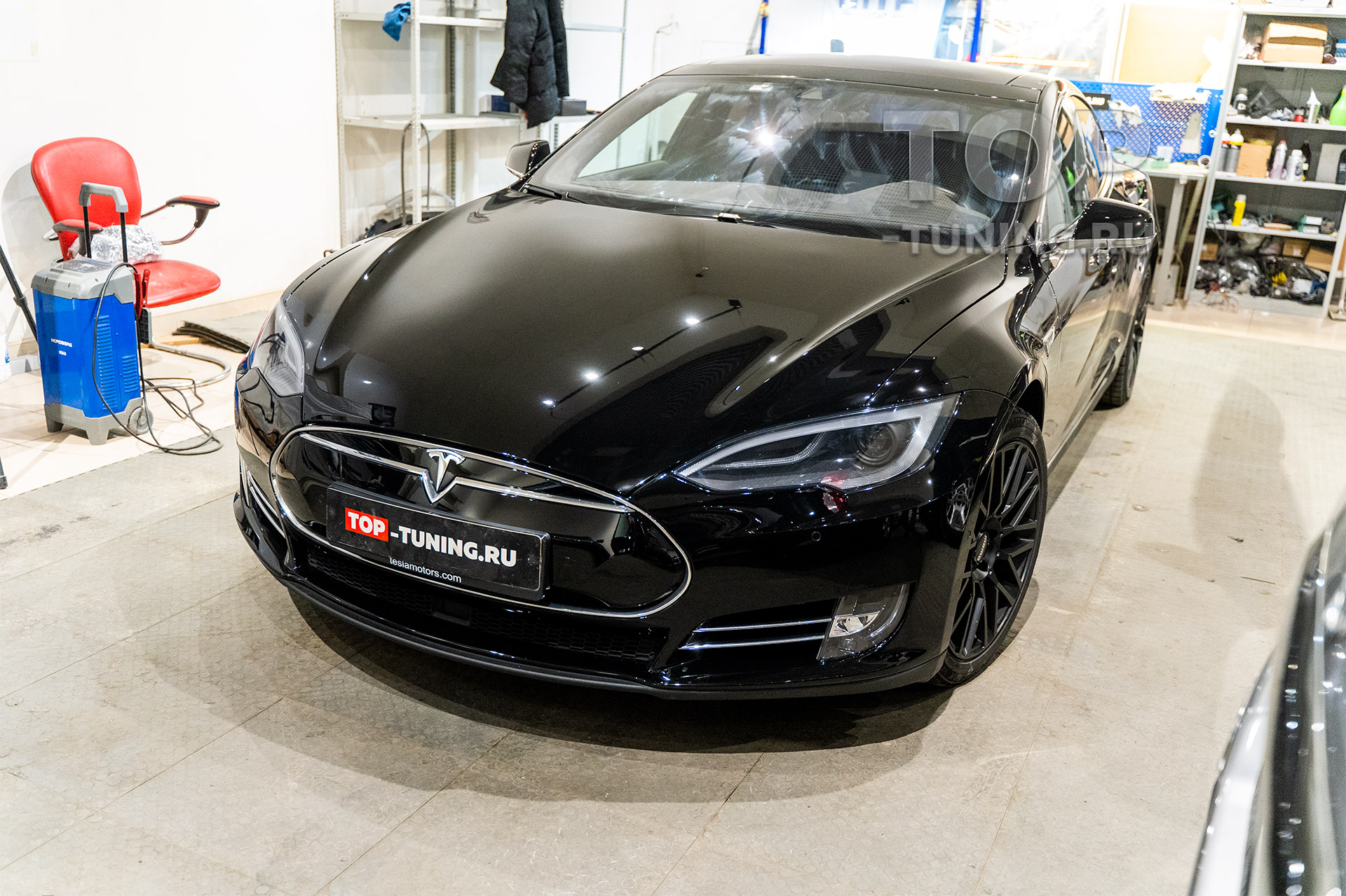 107295 Электронная выхлопная система для Tesla Model S