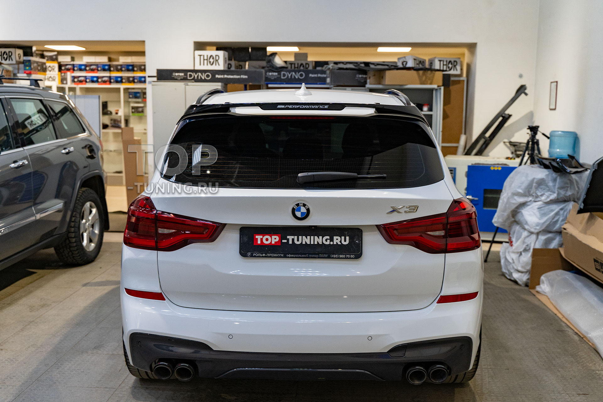 Установка спойлера M-Performance – Тюнинг BMW X3