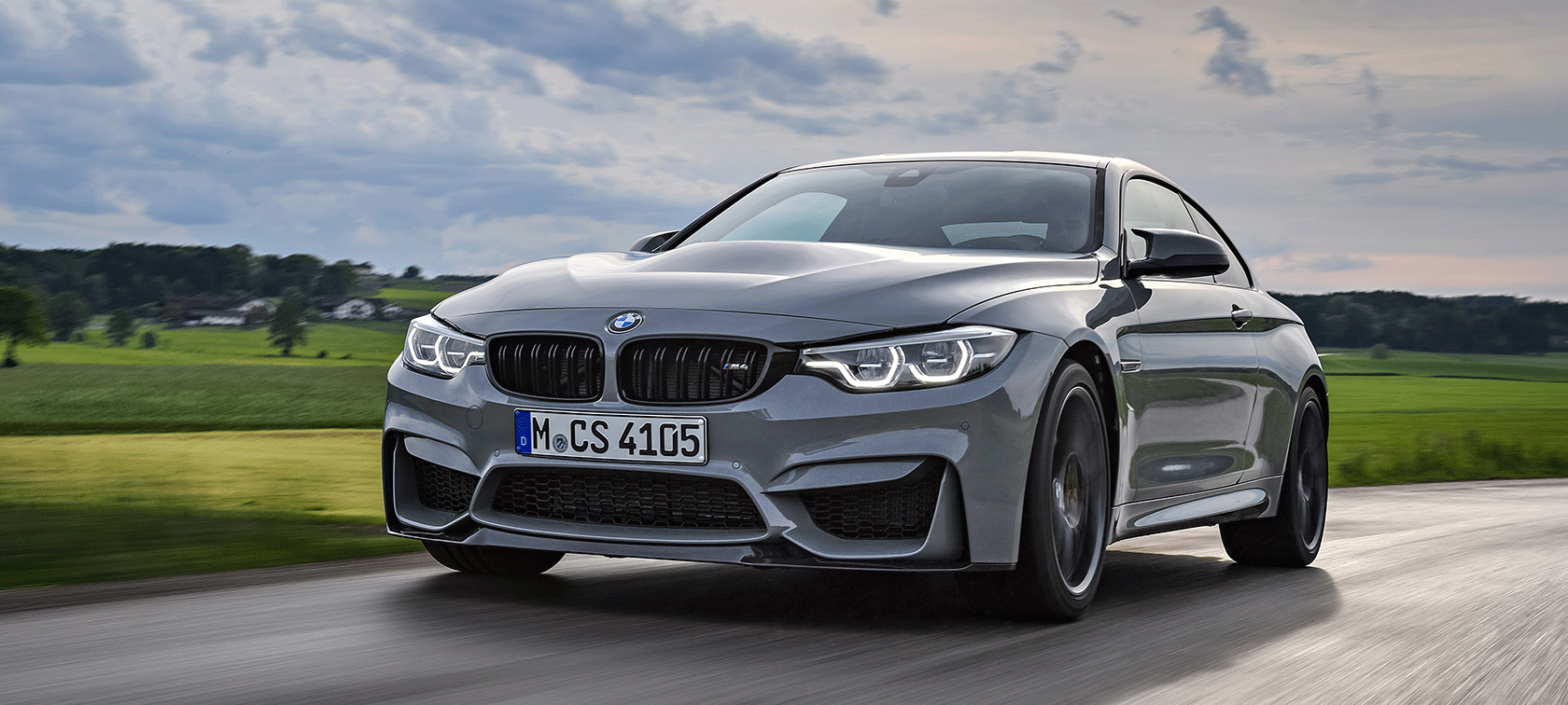 Новый BMW M4 CS в разработке