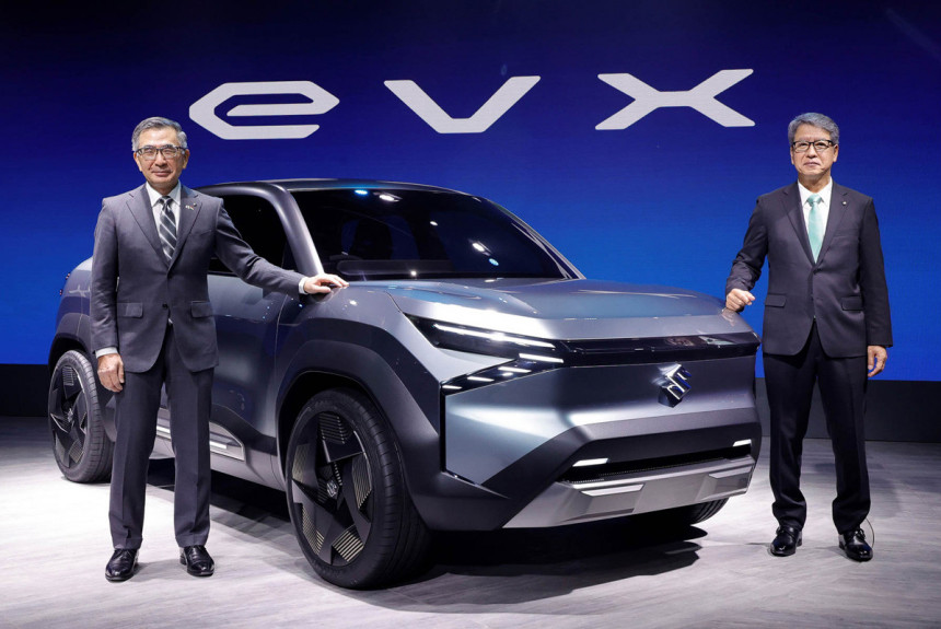 Новый Suzuki eVX готов бросить вызов элите электрических внедорожников