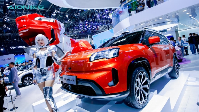 GAC представил Aion V 2-го поколения на выставке в Пекине