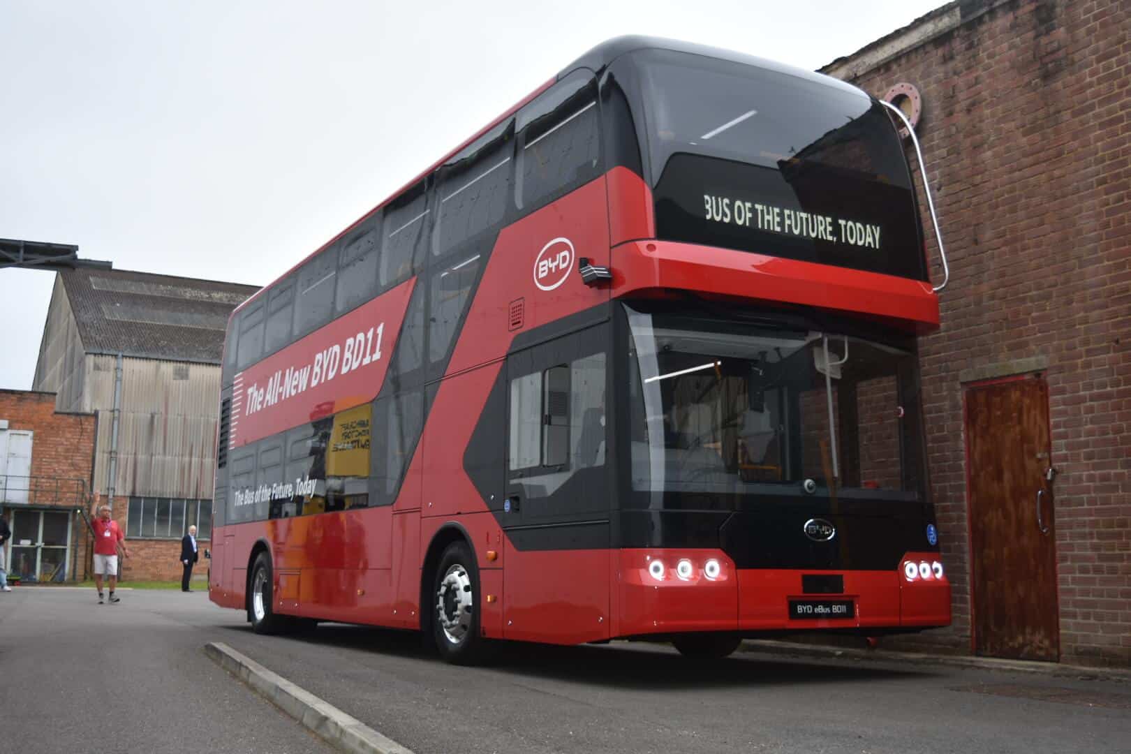 Автобус BYD с аккумулятором мощностью 532 кВтч может стать следующим лондонским красным автобусом