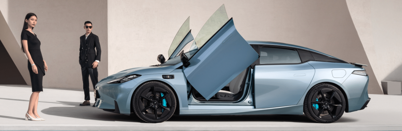 Глобальная модель Aion Hyper GT от GAC будет представлена 6 июня с запасом хода 710 км