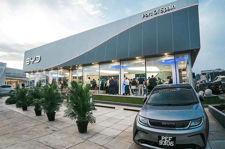 BYD открывает первый магазин в Карибском бассейне и планирует к концу года открыть еще в 10 странах региона