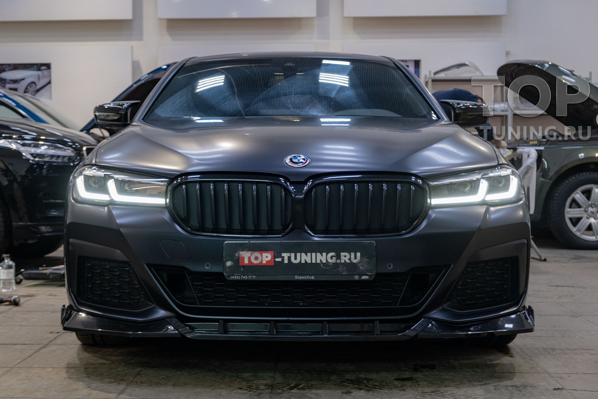 108432 Тюнинг-спойлер под ключ для BMW 5-ой серии G30 рестайлинг