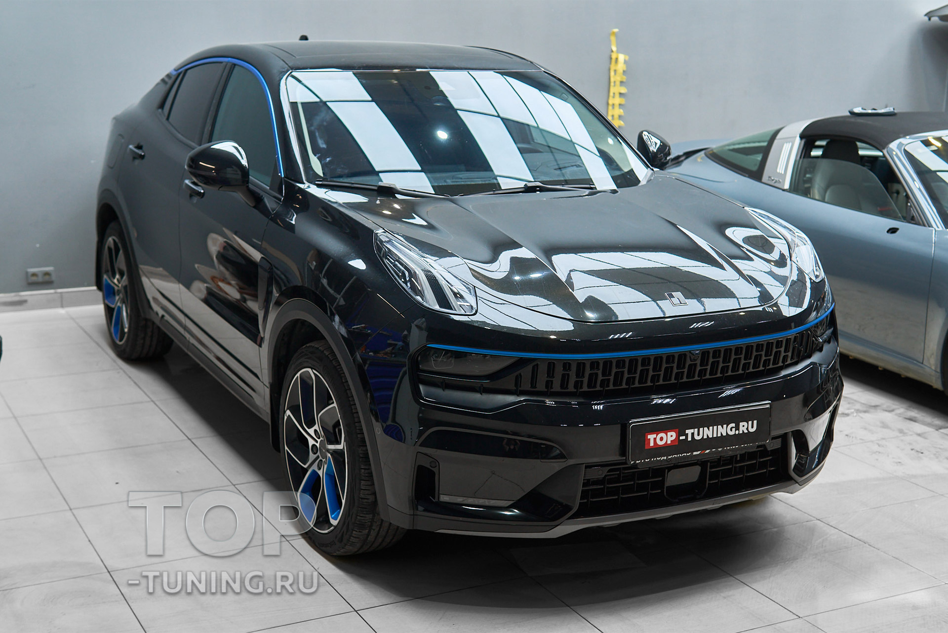 Бронирование лобового и тонировка передних боковых стекол для Lynk CO 05