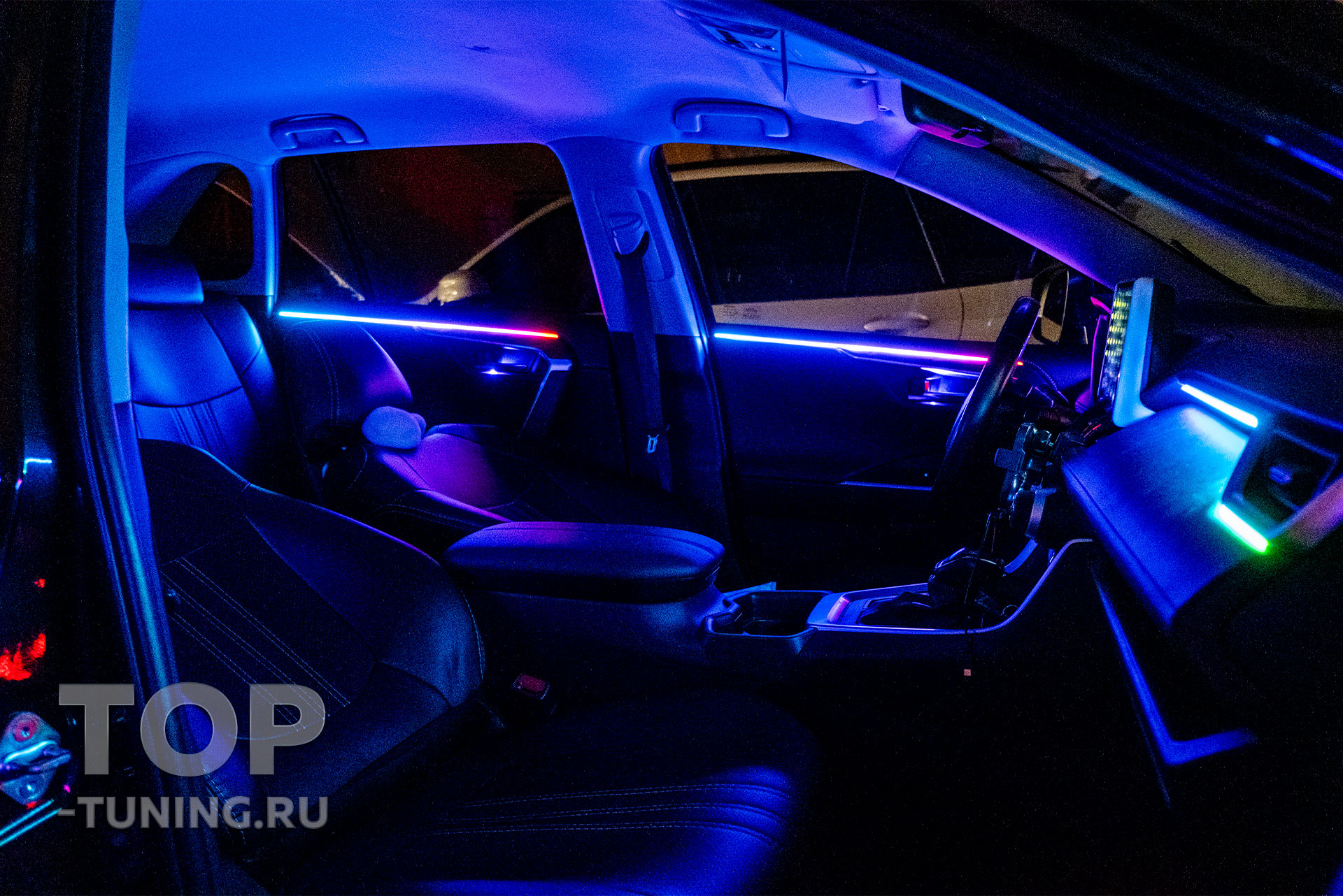 108467 Атмосферная LED-подсветка в салон Toyota RAV4 XA50