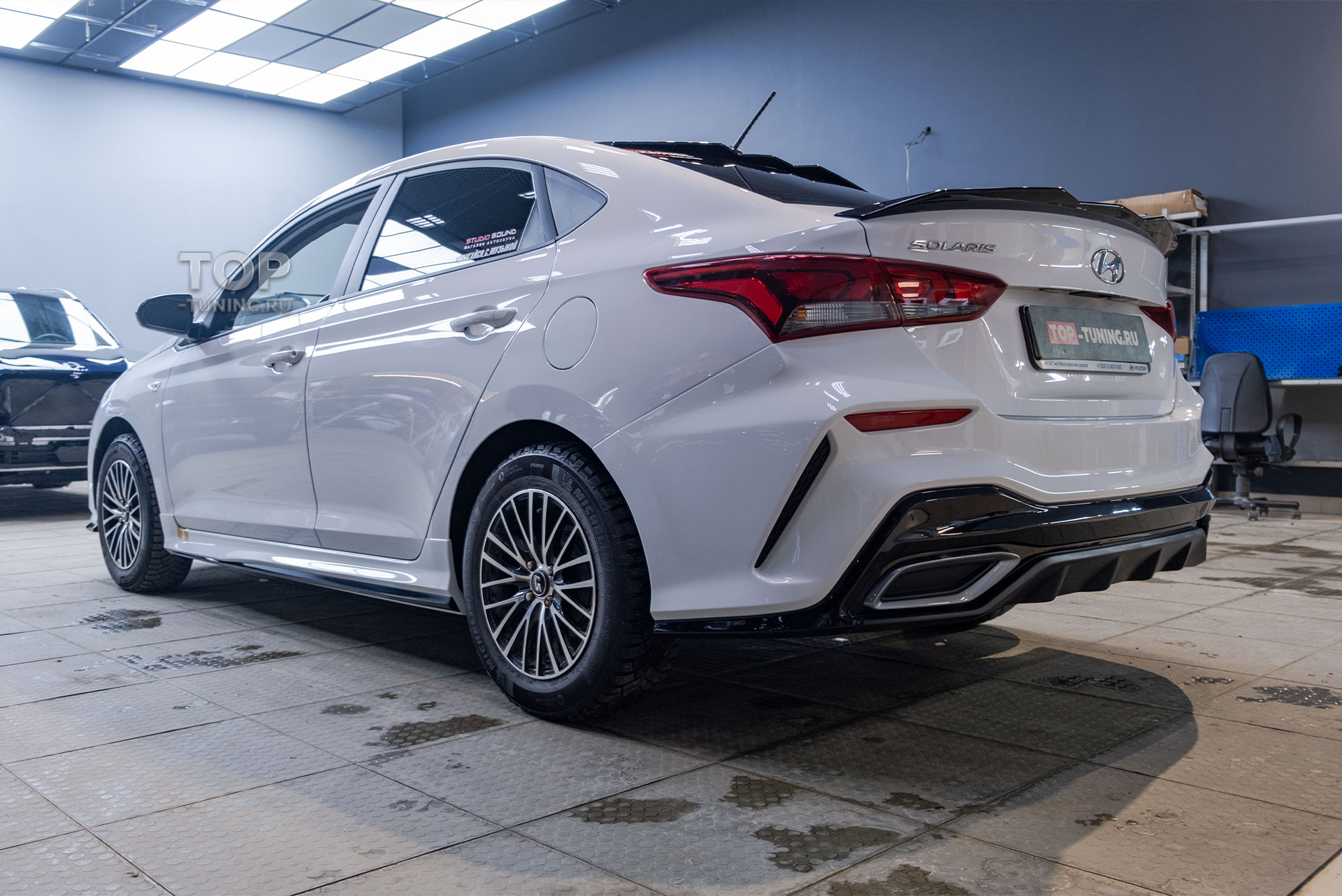 Тюнинг-обвес Advance для Hyundai Solaris 2 рестайлинг под ключ