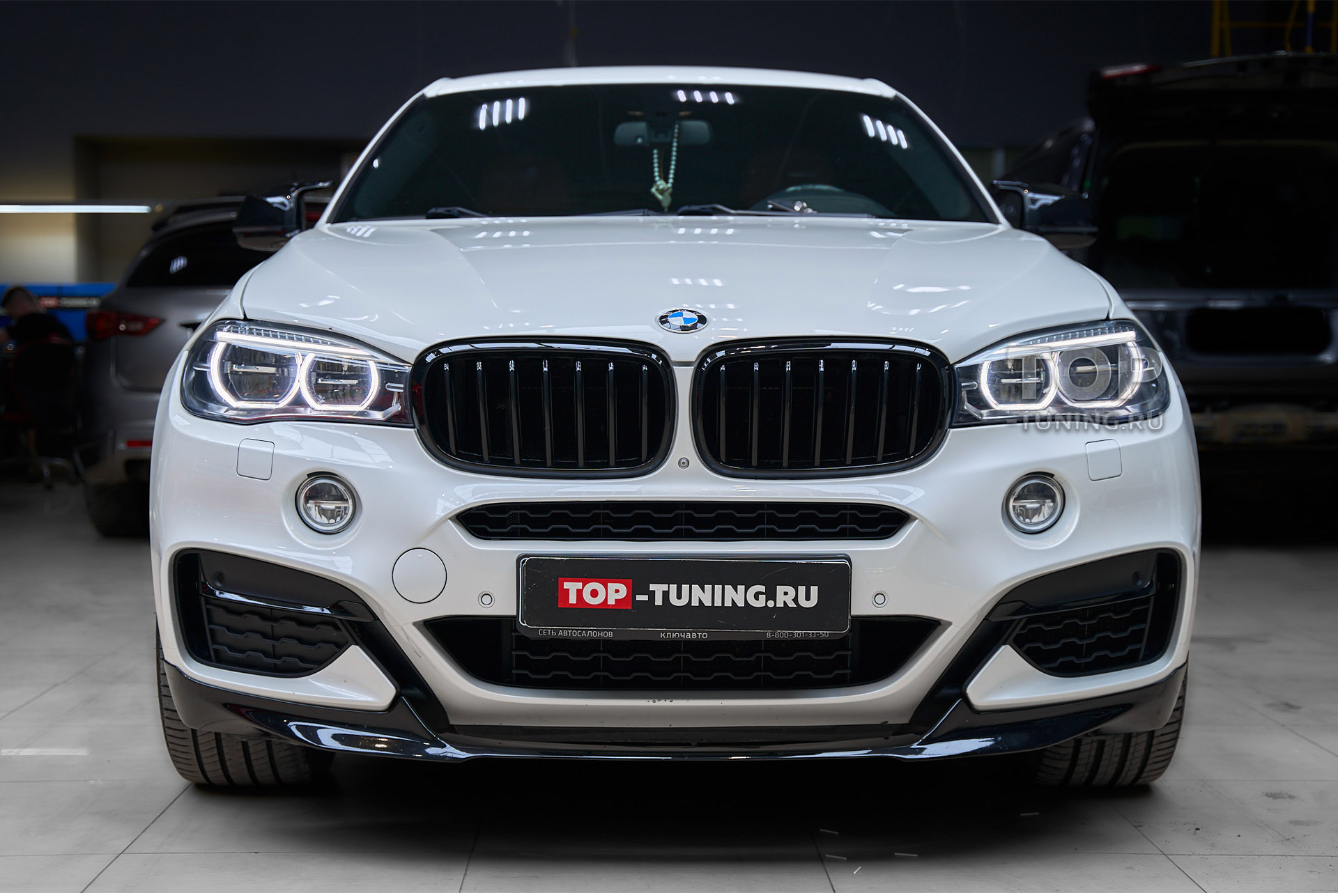 Тюнинг BMW X6 M50d – установка электронной выхлопной системы THOR & Echo