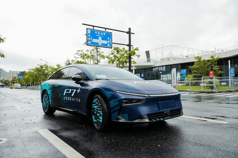 Электрический лифтбек Xpeng P7+ с потреблением 11 кВт*ч на 100 км и системой ADAS на базе Vision будет представлен в октябре
