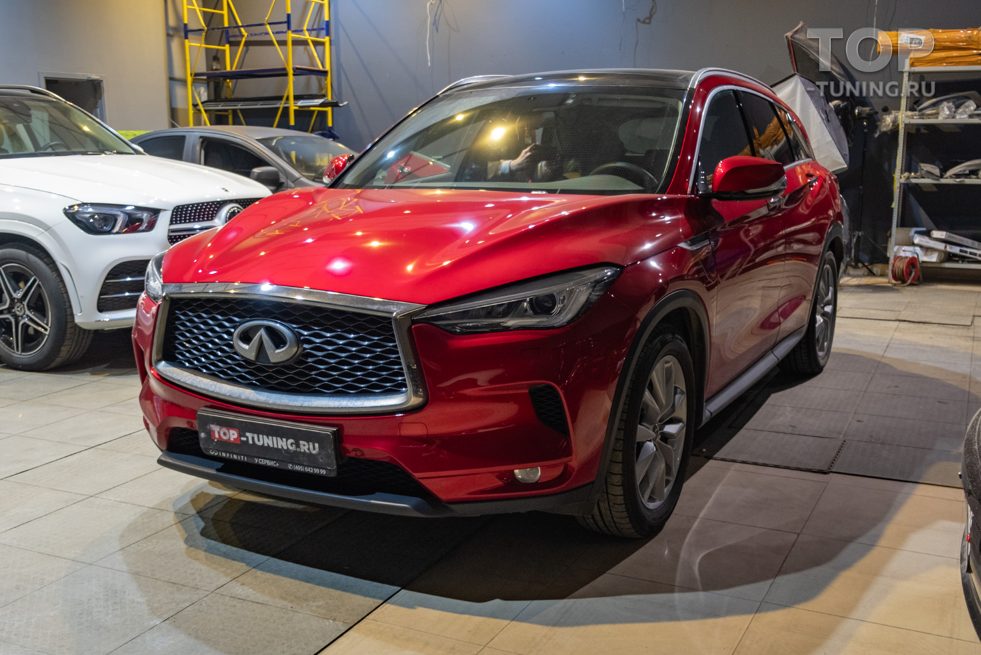 108770 Динамическая подсветка салона Infiniti QX50 II поколения