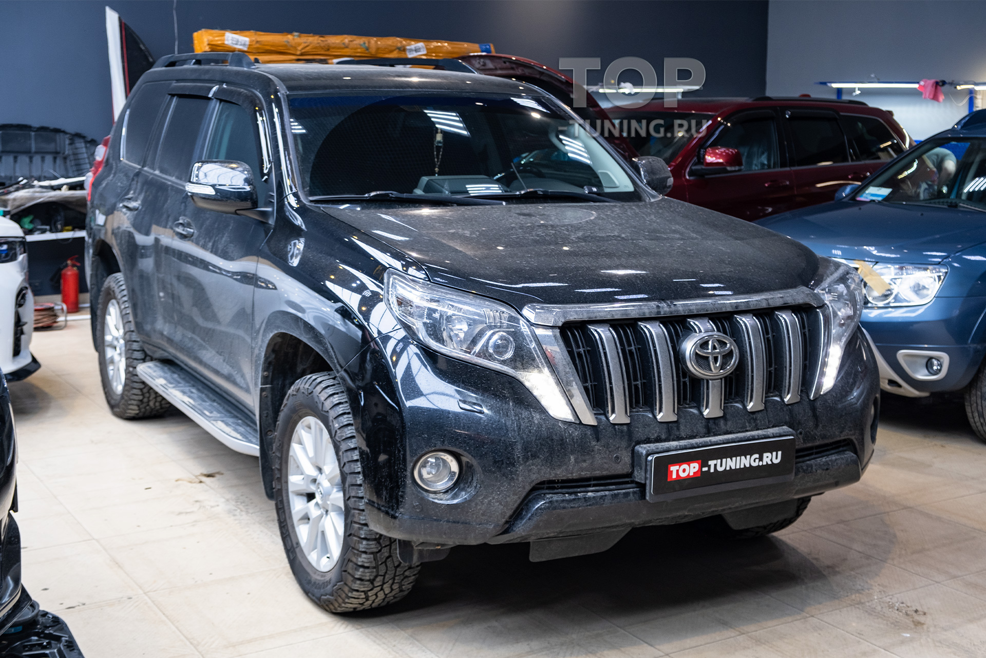 108788 Тюнинг руля Toyota Land Cruiser Prado 150 рестайлинг на заказ