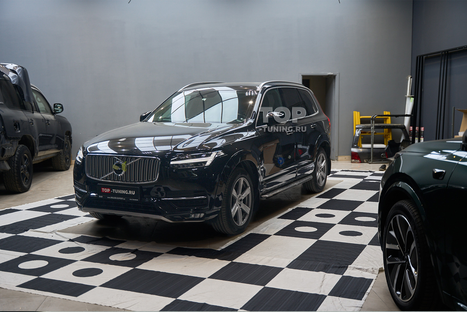 Безопасность и улучшения обзора Volvo XC90 – установка камер 360° с видеорегистратором