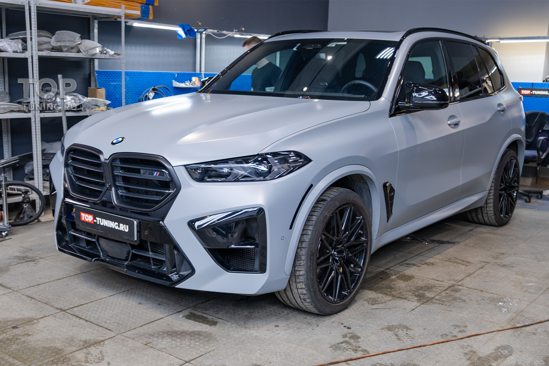 108862 Шумоизоляция и атермальная тонировка стекол BMW X5 M Competition F95 рестайлинг