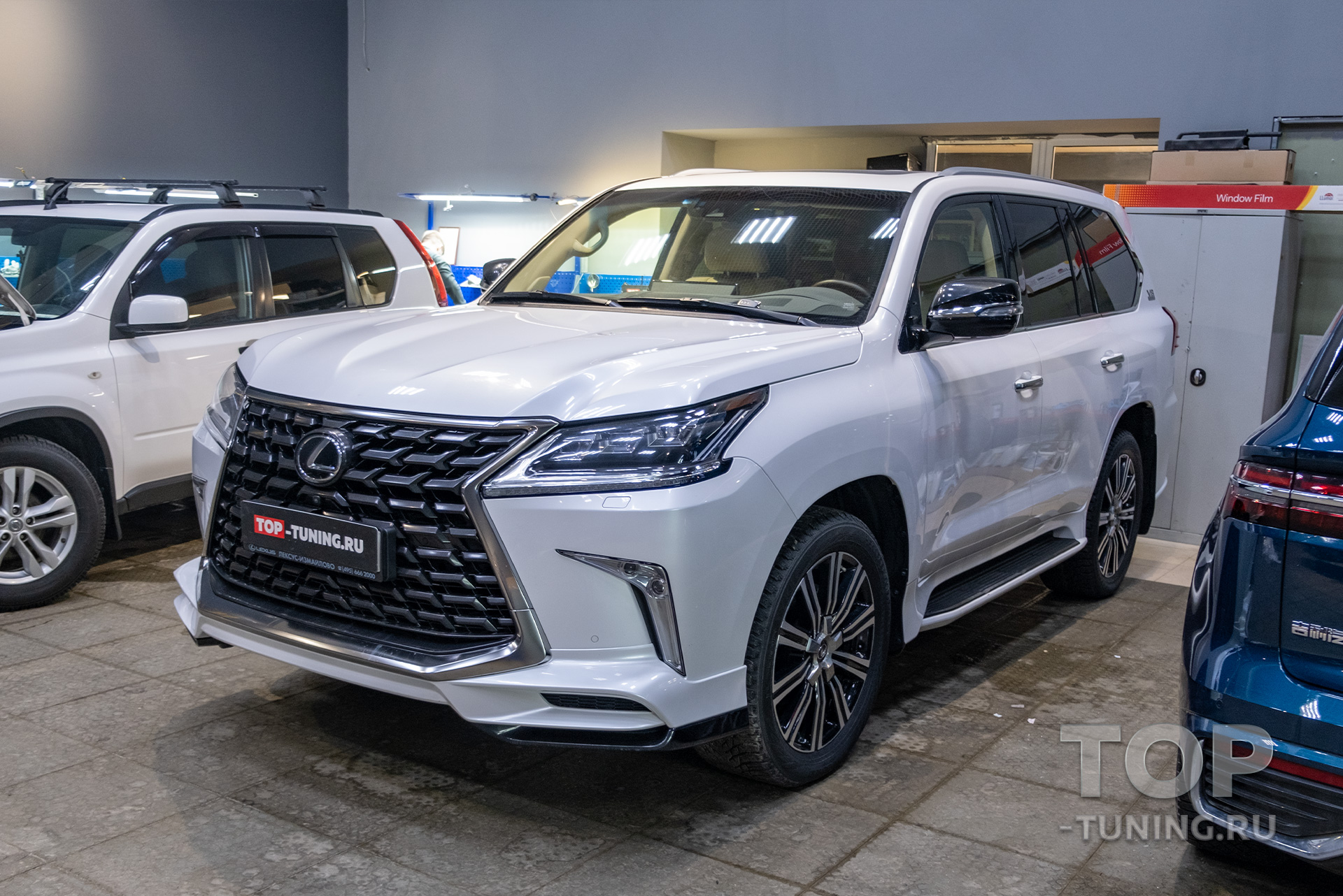 108883 Монтаж системы доводчиков во все двери Lexus LX570 III рестайлинг