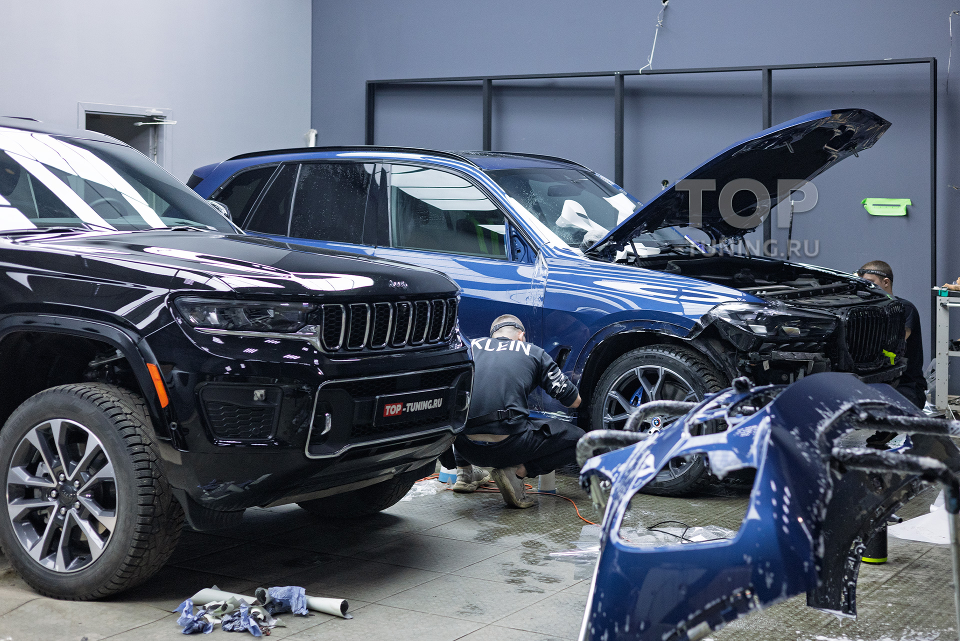 108943 Шумоизоляция колес, оклейка зоны риска Jeep Grand Cherokee V(WL)