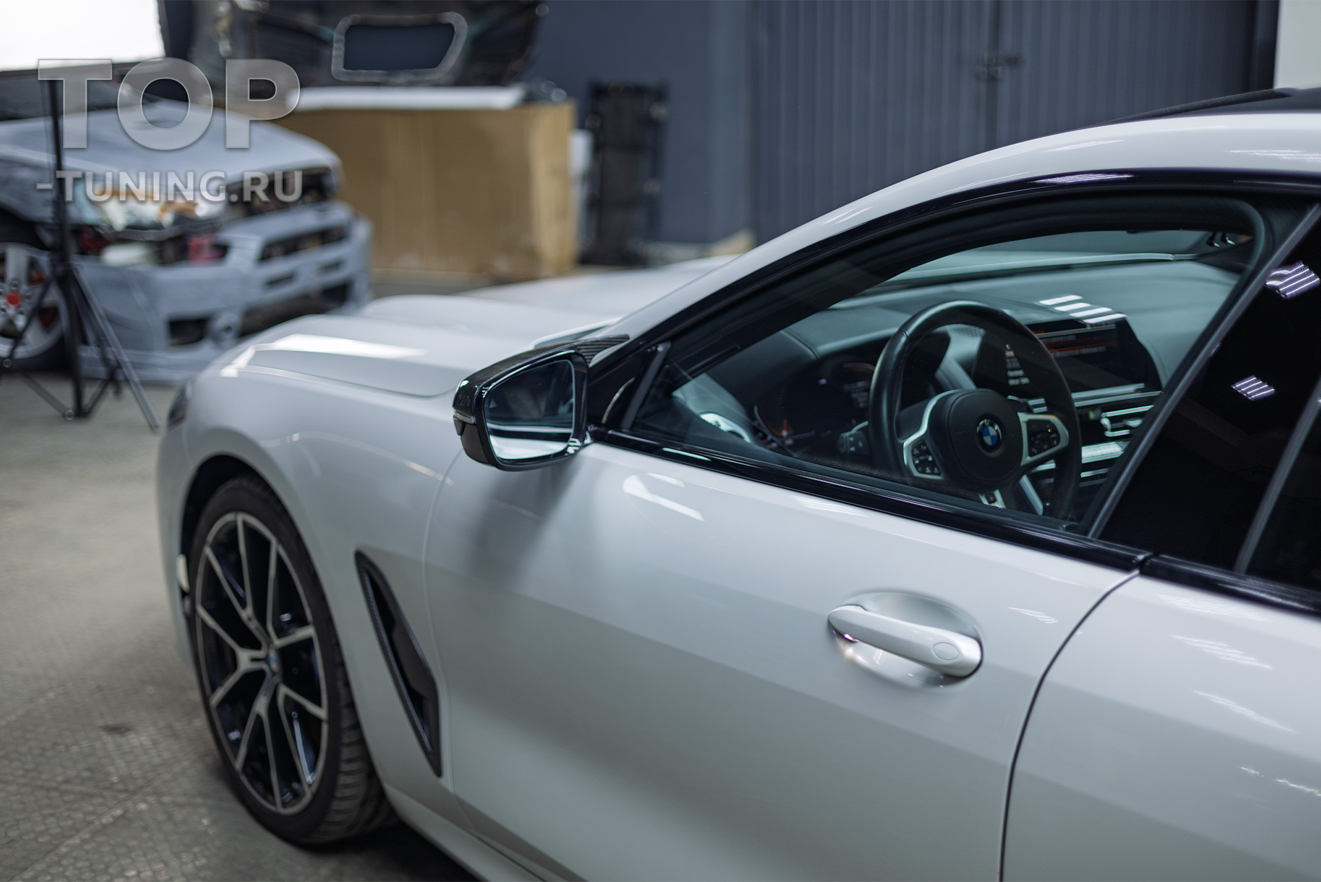 109025 Весь кузов в STEK + антихром для BMW 8 серии II рестайлинг Gran Coupe