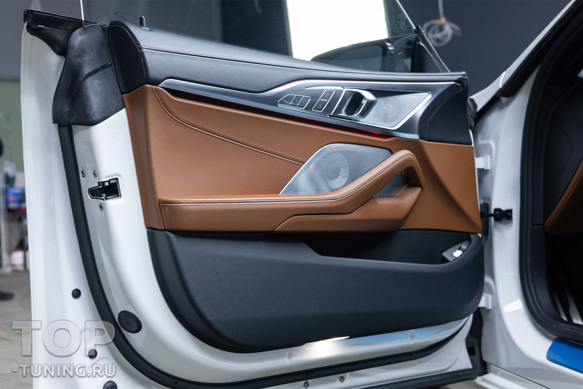 109025 Весь кузов в STEK + антихром для BMW 8 серии II рестайлинг Gran Coupe