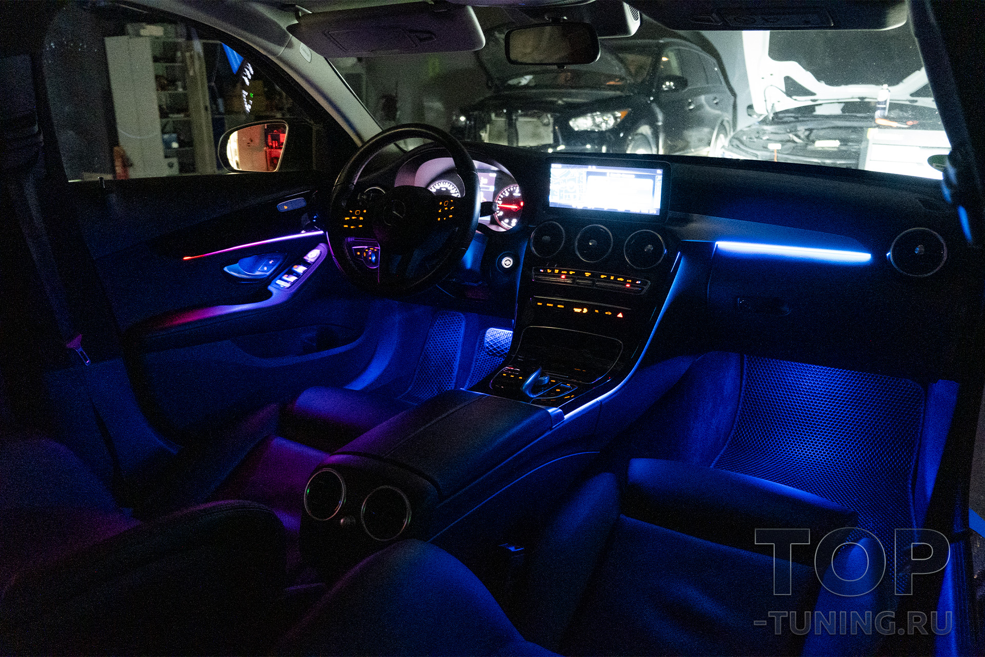 109065 Комплексная подсветка салона BL Dynamic III 24 в 1 для Mercedes C-class