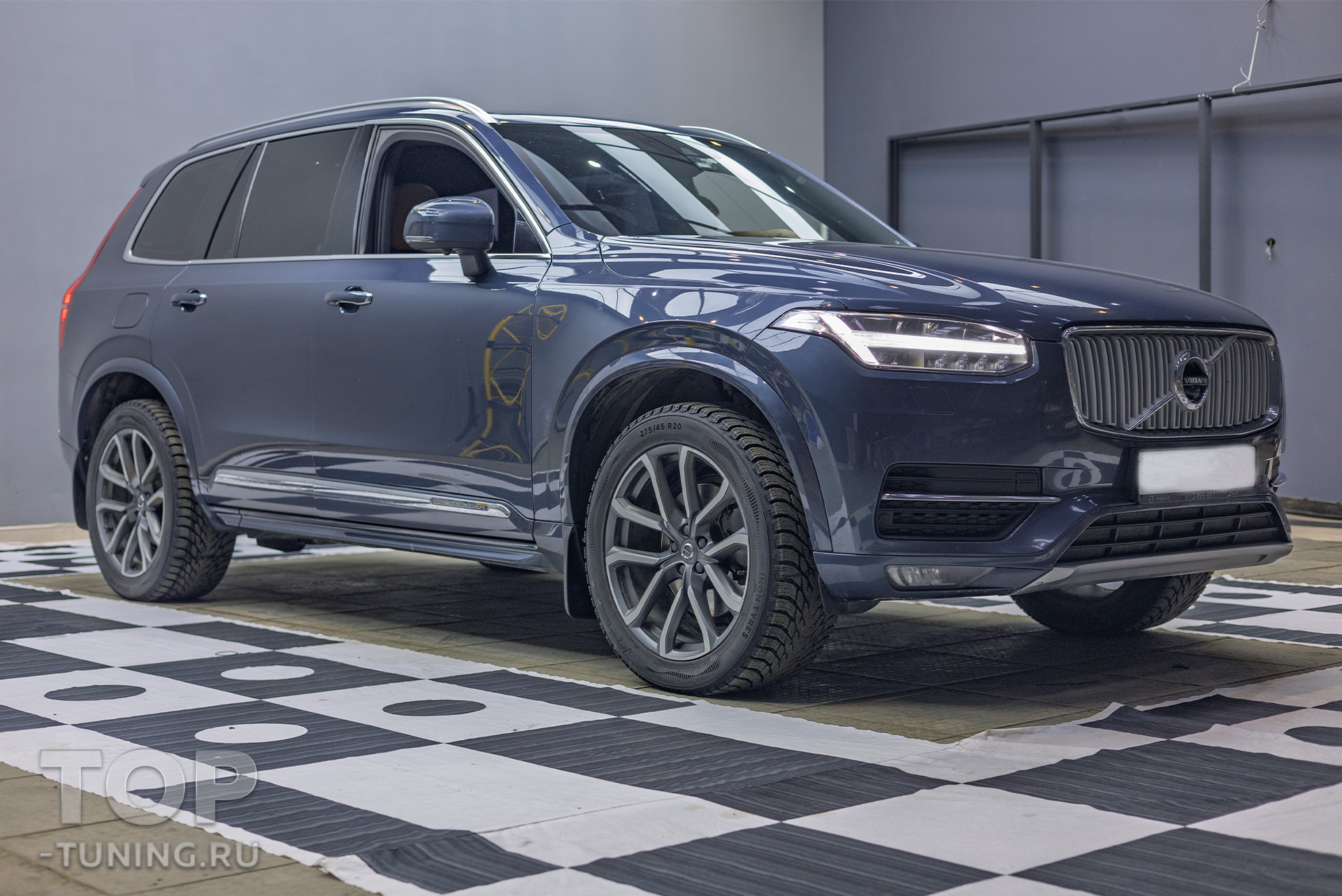 Система кругового обзора 360° – монтаж для Volvo XC90 II в Топ Тюнинг Москва 