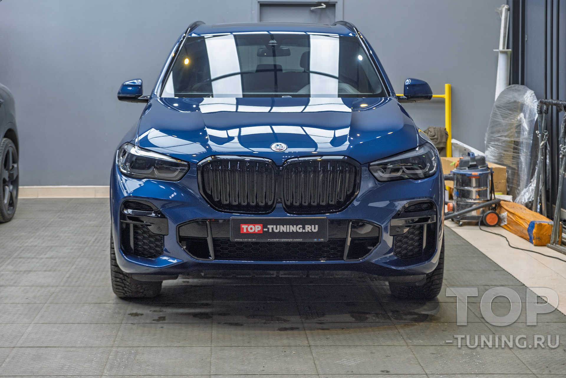 109087 Весь кузов и лобовое стекло BMW X5 G05 в защитную пленку