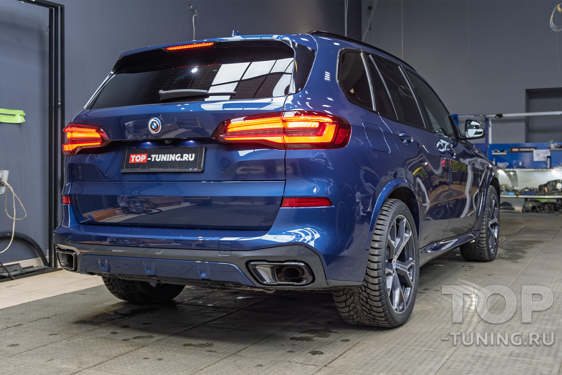 109087 Весь кузов и лобовое стекло BMW X5 G05 в защитную пленку