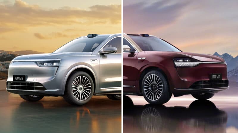 В Китае начались предварительные продажи кроссоверов Aito M8 и M9 от Huawei по цене от 4,5 млн рублей