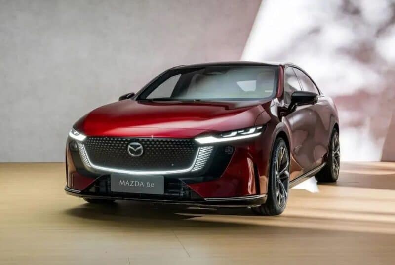 Mazda 6e для зарубежных рынков официально сошла с конвейера в Китае