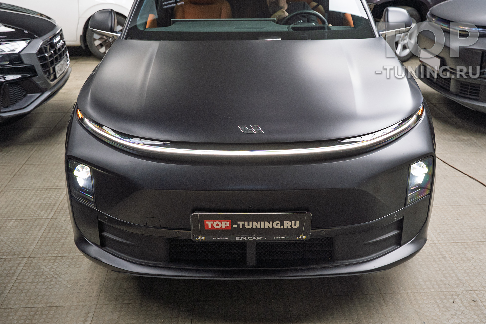 109663 Тюнинг нового поколения для передней оптики Lixiang L6 &ndash; установка линз MTF Prisma