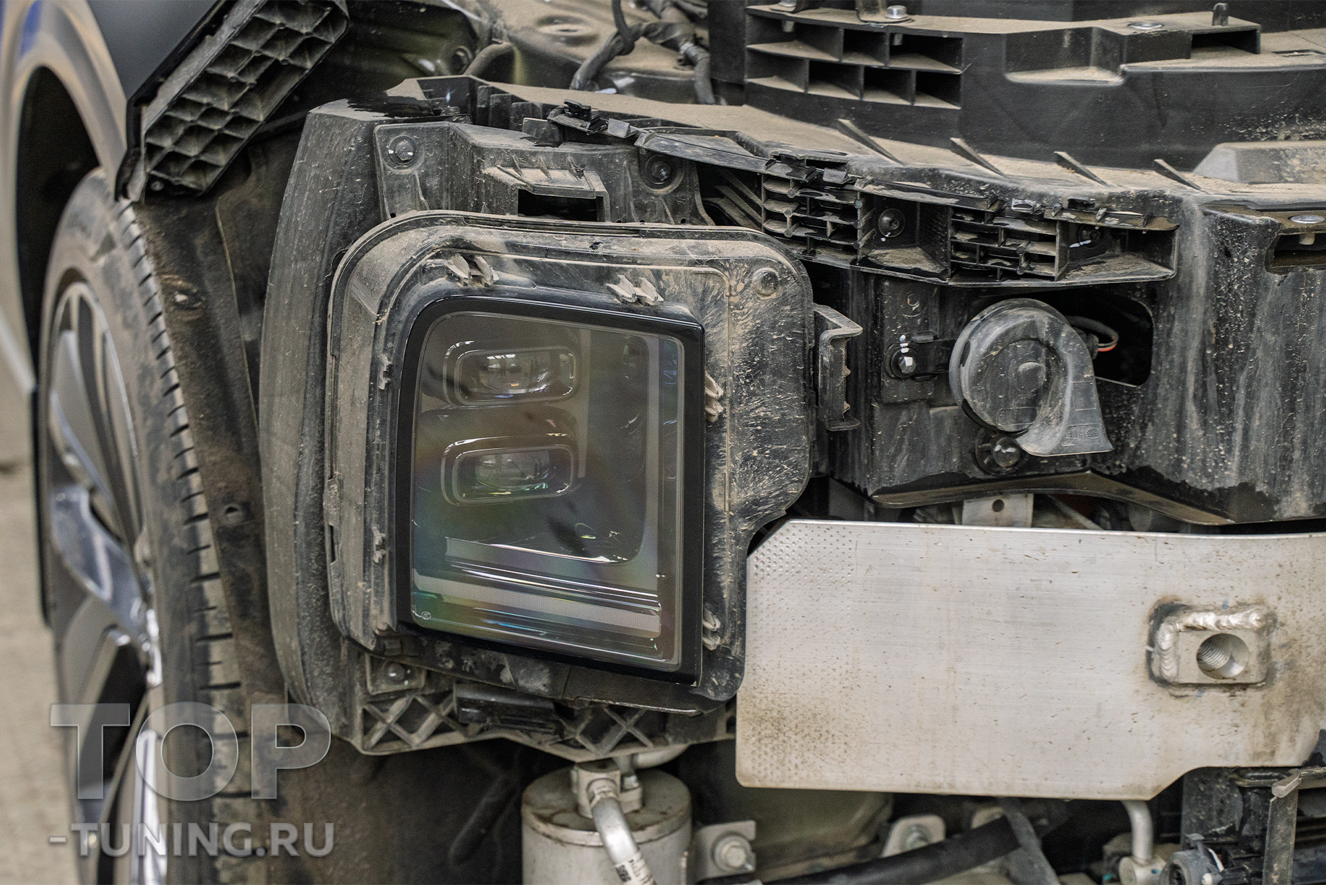 109663 Тюнинг нового поколения для передней оптики Lixiang L6 &ndash; установка линз MTF Prisma