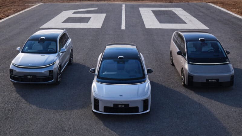 Электрический внедорожник Li Auto i8 продемонстрировал запас хода в 720 км с трехконтактной батареей NMC емкостью 97,8 кВт*ч