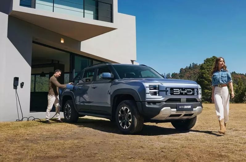 Пикап BYD был замечен перед запуском на внутреннем рынке, вероятно, на платформе Shark 6