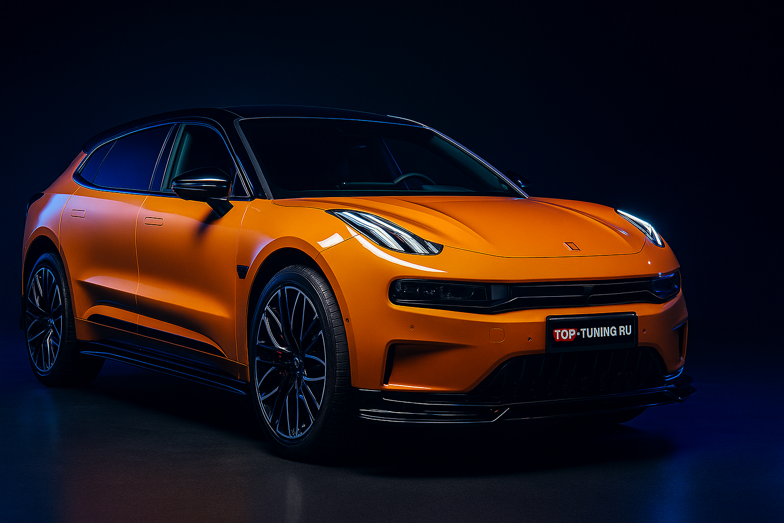 Установка тюнинг-обвеса для Zeekr 001 рестайлинг