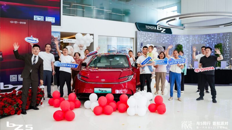 В Китае Toyota bZ5 будет конкурировать с такими моделями, как Tesla Model Y, Deepal S07 и Leapmotor C10.