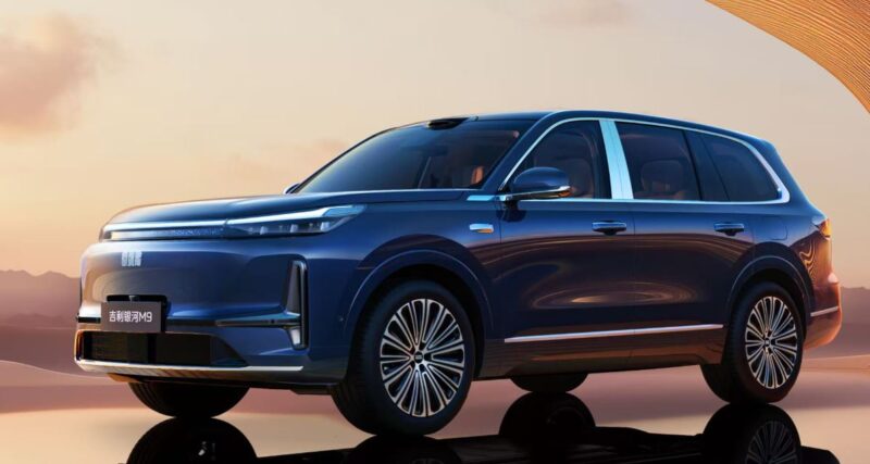 Китайский MIIT раскрыл основные характеристики флагманского внедорожника Geely Galaxy M9