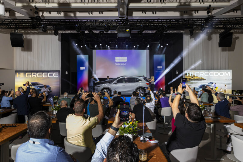 Электрический внедорожник Geely EX5 официально выходит на греческий рынок