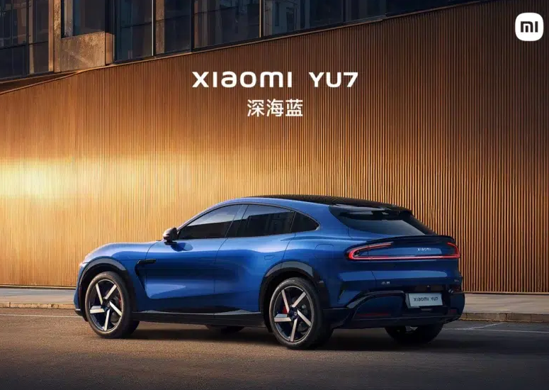 Среднеразмерный YU7 построен на платформе Xiaomi Modena EV. Его длина составляет 4999 мм, ширина &mdash; 1996 мм, высота &mdash; 1608 мм, а колёсная база &mdash; 3000 мм. У внедорожника силуэт фастбэка и колёсные диски диаметром от 19 до 21 дюйма.