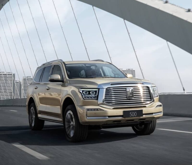 Компания GWM представила новый внедорожный внедорожник Tank 500 в преддверии его дебюта 25 июля