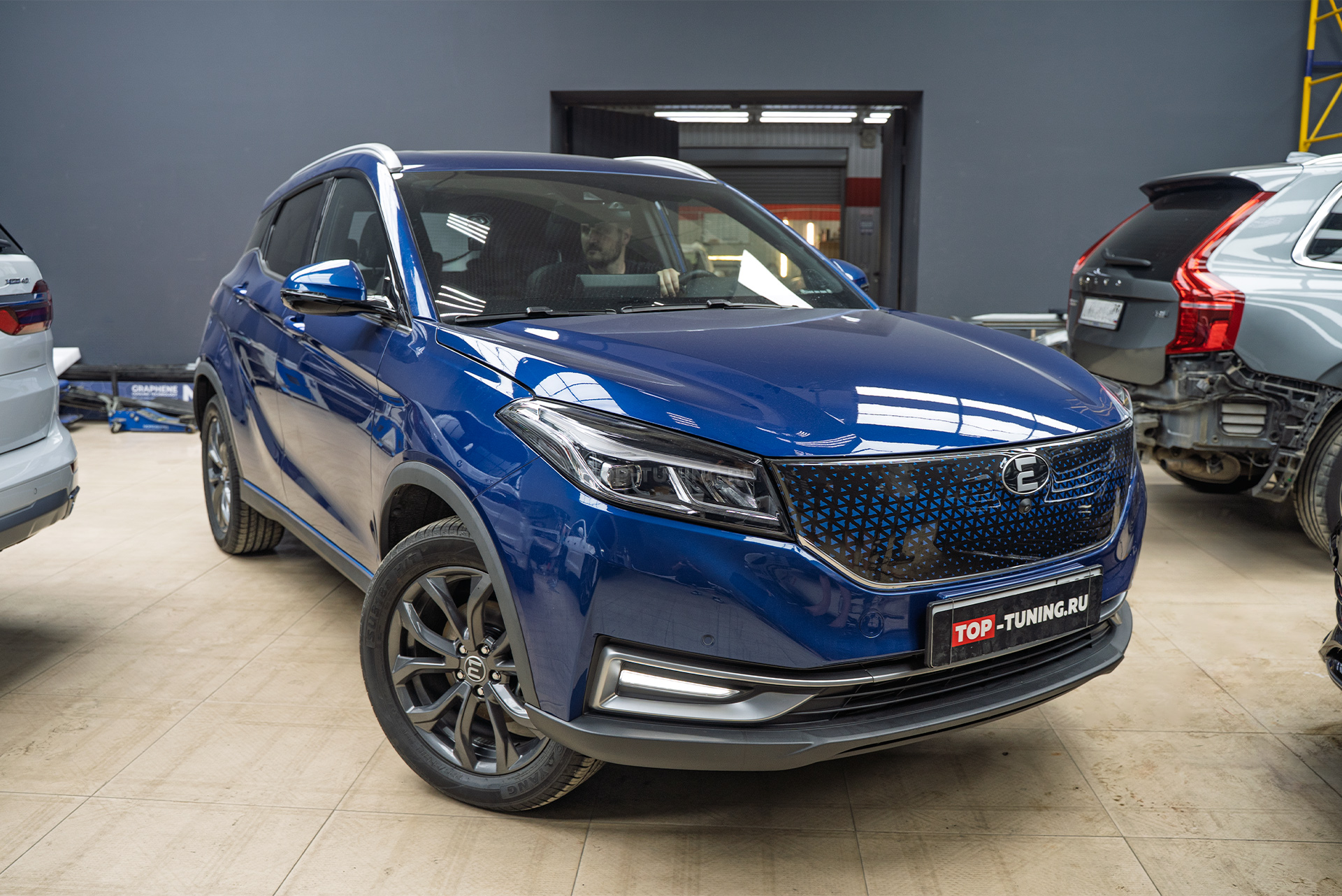 Дооснащение электромобиля Evolute i-JOY электронным выхлопом THOR 2.0 + ECHO