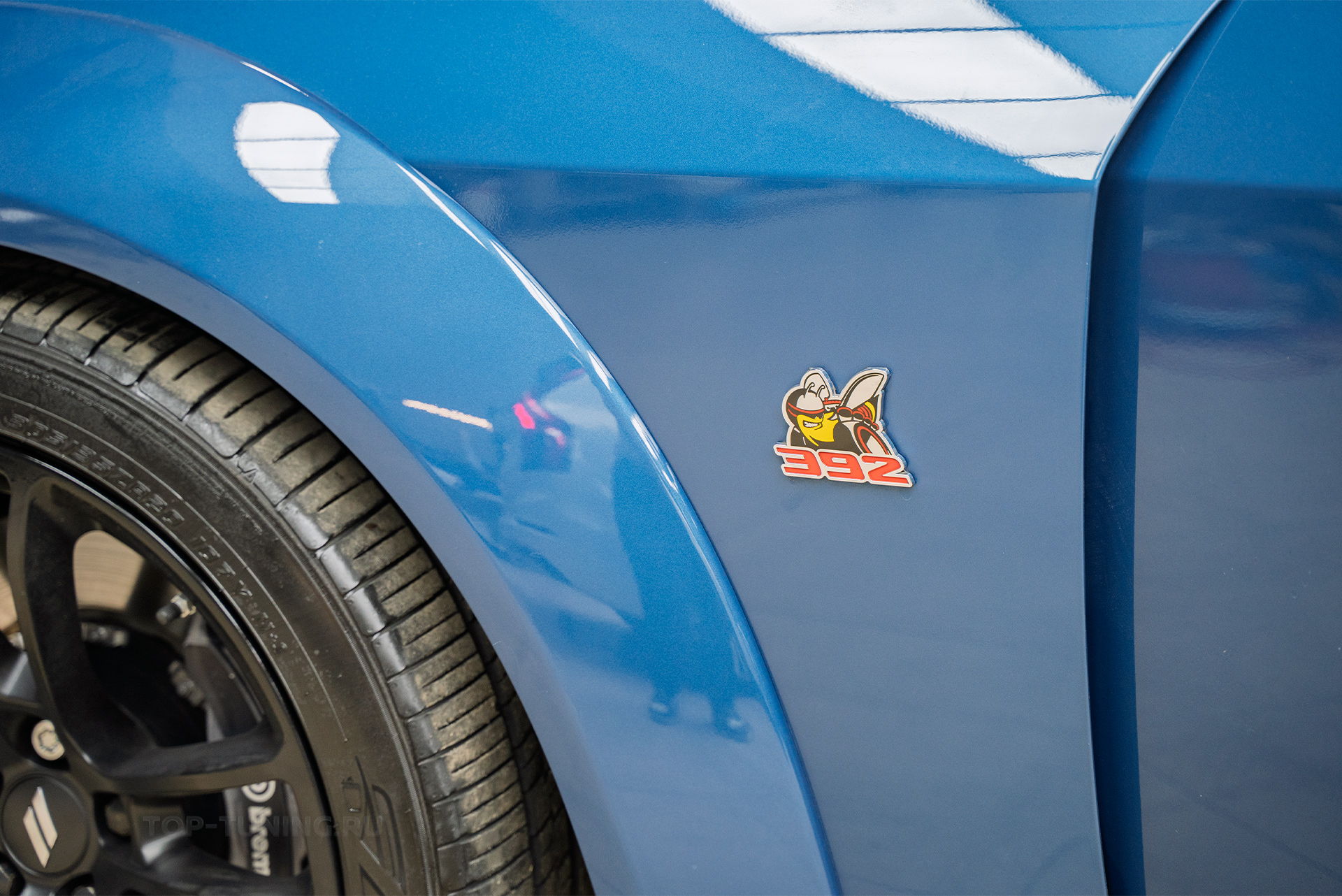 Тюнинг и полировка фар Dodge Challenger 2008+ 